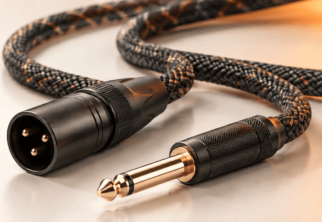 ToneBraid professional XLR and instrument audio cable
