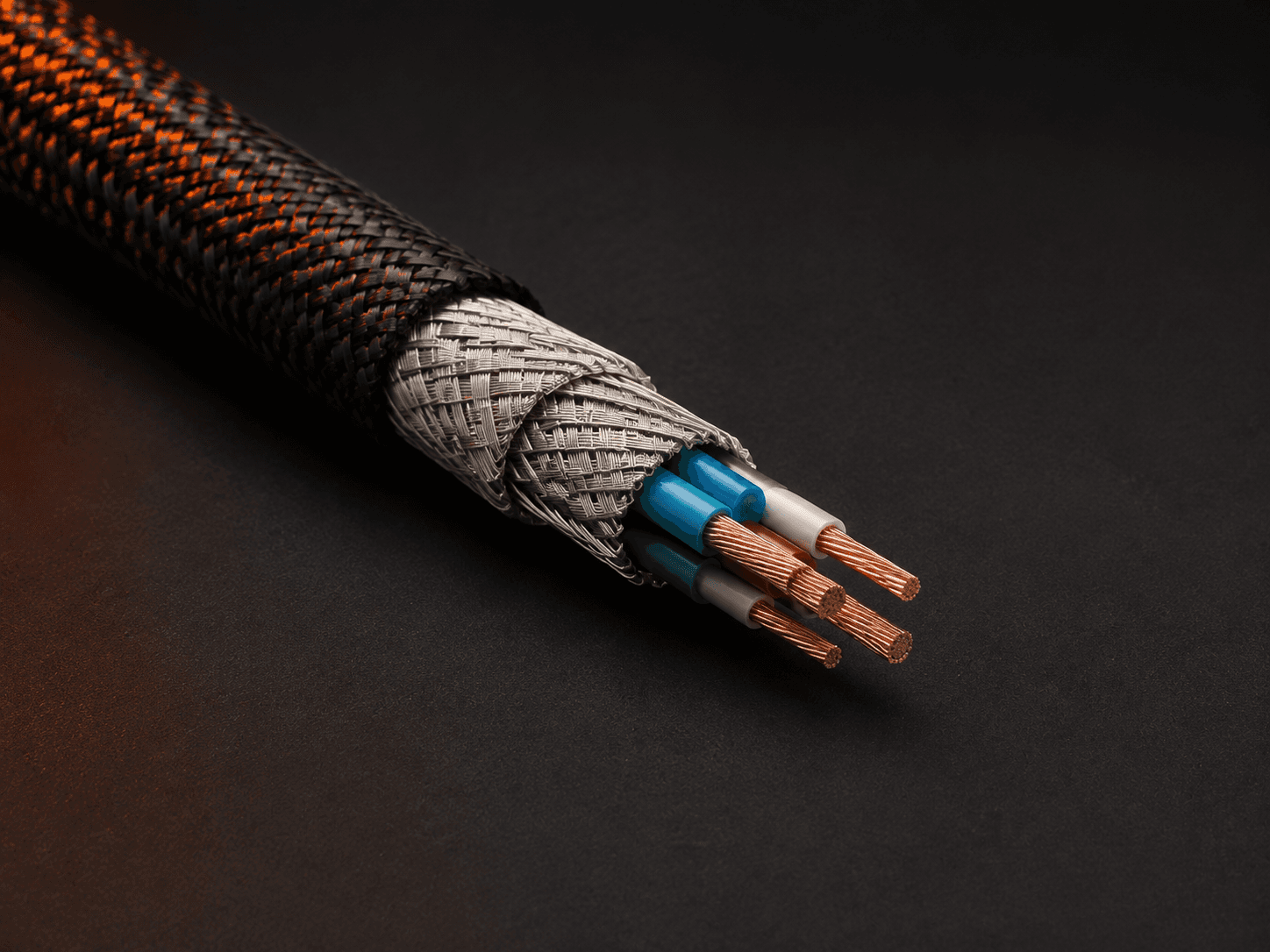Professional audio cable construction